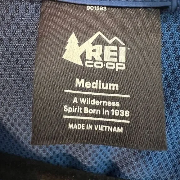 REI Co-Op Active Pursuits Women's Indigo Blue Shell Jacket NWOT Size Medium - Picture 3 of 9